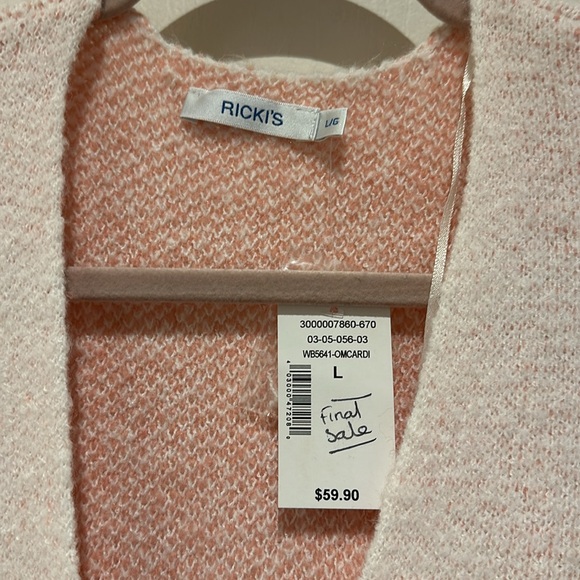 Nwt. Rickie’s Nwt. Cardigan - Picture 5 of 7